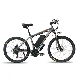 QMYYHZX Bicicletas de montaña eléctrica Bicicleta Eléctrica De Montaña 26 Pulgadas 350W E-Bike Bicicleta De Montaña Hombres Mujeres Ciclomotor E Bicicleta Con Medidor LCD Con Batería Extraíble De 15AH, 21 Velocidades ，para Viajes De Compras