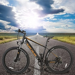 CM67 Bicicletas de montaña eléctrica Bicicleta Eléctrica de Montaña Batería Extraíble de 36V 10Ah Bicicleta Eléctrica E-MTB 27, 5" Bicicleta eléctrica Inteligente Engranaje De 7 Velocidad De Shimano Amigo Fiable para Explorar