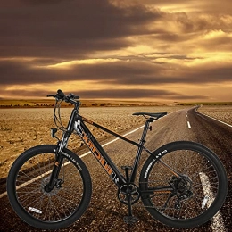 CM67 Bicicleta Bicicleta Eléctrica de Montaña Batería Extraíble de 36V 10Ah Bicicleta Eléctrica E-MTB 27, 5" Bicicleta eléctrica Inteligente Engranaje De 7 Velocidad De Shimano Compañero Fiable para el día a día