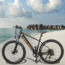 CM67 Bicicleta Bicicleta Eléctrica de Montaña Batería Extraíble de 36V 10Ah Bicicleta Eléctrica E-MTB 27, 5" Bicicleta Eléctrica Urbana Engranaje De 7 Velocidad De Shimano Compañero Fiable para el día a día