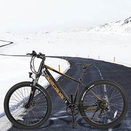 CM67 Bicicletas de montaña eléctrica Bicicleta Eléctrica de Montaña Batería Extraíble de 36V 10Ah Bicicleta Eléctrica E-MTB 27, 5" E-Bike MTB Pedal Assist Shimano 7 Velocidades Amigo Fiable para Explorar