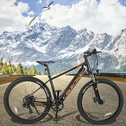 CM67 Bicicletas de montaña eléctrica Bicicleta Eléctrica de Montaña Batería Extraíble de 36V 10Ah Mountain Bike de 27, 5 Pulgadas E-Bike Engranaje De 7 Velocidad De Shimano Amigo Fiable para Explorar