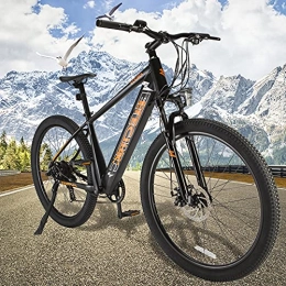 CM67 Bicicleta Bicicleta Eléctrica de Montaña Bicicleta Eléctrica E-MTB 27, 5" Batería Litio 36V 10Ah Bicicleta eléctrica Inteligente Compañero Fiable para el día a día