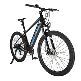 CM67 Bicicleta Bicicleta Eléctrica de Montaña de 27, 5" 250 W Motor Bicicleta Eléctrica con Batería de Litio de 10Ah E-Bike Engranaje De 7 Velocidad De Shimano Amigo Fiable para Explorar