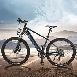 CM67 Bicicletas de montaña eléctrica Bicicleta Eléctrica de Montaña de 27, 5" 250 W Motor Bicicleta Eléctrica con Batería de Litio de 10Ah E-Bike MTB Pedal Assist Shimano 7 Velocidades Amigo Fiable para Explorar