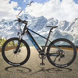 CM67 Bicicletas de montaña eléctrica Bicicleta Eléctrica de Montaña de 27, 5" Batería Extraíble de 36V 10Ah Bicicleta Eléctrica E-MTB 27, 5" Bicicleta eléctrica Inteligente Engranaje De 7 Velocidad De Shimano Amigo Fiable para Explorar