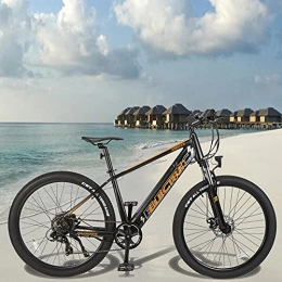 CM67 Bicicletas de montaña eléctrica Bicicleta Eléctrica de Montaña de 27, 5" Batería Extraíble de 36V 10Ah Bicicleta Eléctrica E-MTB 27, 5" Bicicleta eléctrica Inteligente Shimano 7 Velocidades Compañero Fiable para el día a día