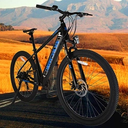 CM67 Bicicleta Bicicleta Eléctrica de Montaña Mountain Bike de 27, 5 Pulgadas Batería Extraíble de 36V 10Ah Bicicleta Eléctrica Urbana Compañero Fiable para el día a día