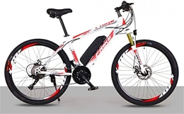 CCLLA Bicicleta Bicicleta eléctrica de montaña para Adultos, Bicicleta eléctrica de aleación de magnesio 250W 36V 10Ah Batería extraíble de Iones de Litio Bicicleta eléctrica para Hombres y Mujeres (Color: