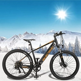 CM67 Bicicletas de montaña eléctrica Bicicleta Eléctrica para Adultos Batería Extraíble de 36V 10Ah Bicicleta Eléctrica E-MTB 27, 5" E-Bike Shimano 7 Velocidades Amigo Fiable para Explorar