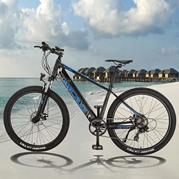 CM67 Bicicletas de montaña eléctrica Bicicleta Eléctrica para Adultos Batería Extraíble de 36V 10Ah Mountain Bike de 27, 5 Pulgadas E-Bike MTB Pedal Assist Shimano 7 Velocidades Amigo Fiable para Explorar