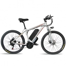 QMYYHZX Bicicletas de montaña eléctrica Bicicleta eléctrica para adultos Bicicleta de montaña eléctrica de 26 "15 Ah / 10Ah Batería de litio extraíble Freno de disco doble plegable Bicicleta de montaña de 35 km / h, Carreras para hombres /