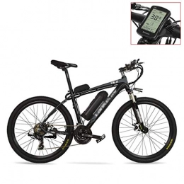 AIAIⓇ Bicicletas de montaña eléctrica Bicicleta eléctrica T8 48V 240W Pedal Fuerte Ayuda Bicicleta eléctrica, Bicicleta de montaña eléctrica Moda MTB, adopta la Horquilla de suspensión.