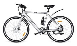 YOUIN NO BULLSHIT TECHNOLOGY Bicicleta Bicicleta eléctrica urbana, Youin You-Ride New York, ligera, ruedas de 700C, horquilla frontal delantera de magnesio, frenos de disco