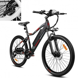 CM67 Bicicleta Bicicleta eléctrica Velocidad de conducción 33 km / h Bici montaña Capacidad de la batería de 11.6AH Bicicleta electrica montaña Pantalla LCD Frenos de Disco mecánicos