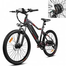 CM67 Bicicleta Bicicleta eléctrica Velocidad de conducción 33 km / h Bicicleta montaña Adulto Capacidad de la batería de 11.6AH Bicicletas eléctricas Pantalla LCD Frenos de Disco mecánicos
