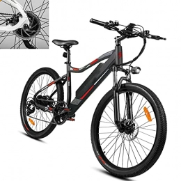 CM67 Bicicleta Bicicleta eléctrica Velocidad de conducción 33 km / h Bicicletas eléctricas de montaña Capacidad de la batería de 11.6AH Bicicleas Pantalla LCD Recomendar Alturas de Ciclista 170-200cm