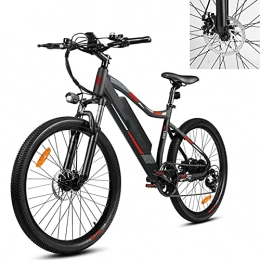 CM67 Bicicleta Bicicleta eléctrica Velocidad de conducción 33 km / h Bicicletas eléctricas de montaña Capacidad de la batería de 11.6AH Bicicletas eléctricas Pantalla LCD Frenos de Disco mecánicos
