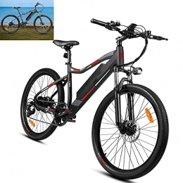 CM67 Bicicleta Bicicleta eléctrica Velocidad de conducción 33 km / h Bicicletas eléctricas de montaña Capacidad de la batería de 11.6AH Ebike Pantalla LCD Frenos de Disco mecánicos