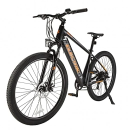 CM67 Bicicleta Bicicleta eléctrica Velocidad máxima de conducción 25 km / h Bicicleta montaña Adulto Capacidad de la batería (AH) 10Ah Bicicleas Freno Frenos de Disco mecánicos Pantalla LCD, Negra
