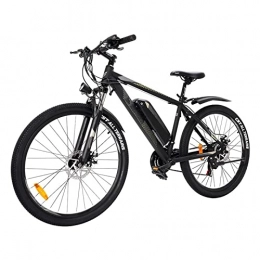 Bicicletas eléctricas para Adultos, Hombres, Motor de 250W, 27,5", Ciclismo, montaña, Bicicleta Urbana, 36 V, 12,5Ah, batería extraíble, 25 km/H, Velocidad máxima