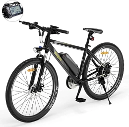 Serenitee Bicicletas de montaña eléctrica Eleglide M1 PLUS Mountain Bike 27, 5 pulgadas, bicicleta eléctrica adultos, batería extraíble de 12, 5 Ah, cambio Shimano - 21 velocidades
