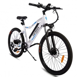 Fafrees Bicicleta Fafrees Bicicleta eléctrica de montaña F100 de 26 pulgadas, con batería de 48 V / 11, 6 Ah, Shimano 7S, bicicleta eléctrica para hombre y mujer, color blanco