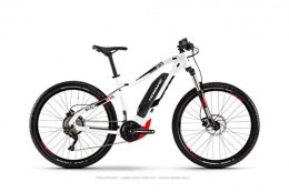 HAIBIKE Bicicletas de montaña eléctrica Haibike 2019 Sduro HardSeven 2.0 - Bicicleta elctrica (27, 5''), color blanco, negro y rojo, tamao large, tamao de rueda 27.5