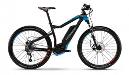 HAIBIKE Bicicletas de montaña eléctrica Haibike Xduro HardSeven RC - Bicicleta de montaña (27, 5 pulgadas, 40), color negro, azul y rojo mate