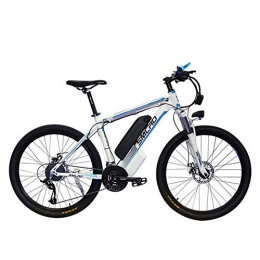 HSART Bicicleta HSART Bicicleta de Montaa Elctrica E-Bike 26 '' para Adultos Batera Extrable Iones Litio de 350W 48V 10AH 21 Niveles Asistido y Tres Modos Trabajo (Azul)
