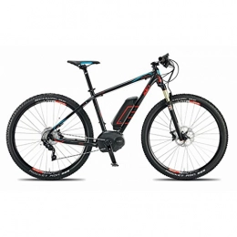 KTM Bicicletas de montaña eléctrica KTM Macina Race Plus 29 Plus, MTB, 2015, Negro Mate Rojo, RH 48, 18, 90 kg