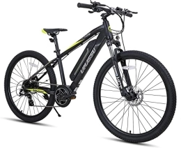 LAMASSU Bicicleta eléctrica Pedelec de 27,5 pulgadas para hombre y mujer, bicicleta de montaña eléctrica con Shimano de 8 velocidades y motor central de 250 W y batería de litio de 36 V 11,6 Ah