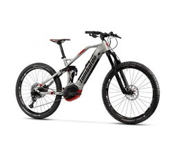 Lombardo Bicicletas de montaña eléctrica Lombardo Acero Inoxidable, Transparente All Mountain Pro 29" Full suspensin 2019Medida 41