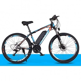 MRSDBTL Bicicletas de montaña eléctrica MRSDBTL Bicicleta eléctrica para Adultos 26"250W Bicicleta eléctrica para Hombre Mujer Motor de Engranaje sin escobillas de Alta Velocidad 21-Speed Gear Speed E-Bike, Azul