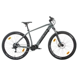 Multibrand Distribution Bicicleta Multibrand Distribution SPR E-MTB Pulse E-Bike Bicicleta eléctrica de aluminio de 29 pulgadas, bicicleta de montaña con motor central de 250 W, batería de 36 V (48 cm, gris)