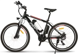 MYATU Bicicleta Myatu Bicicleta Eléctrica de Montaña 26", Bicicleta Eléctrica Unisex con Batería Extraíble 36V 10.4Ah, Bici Electrica para Adultos con Cambios de Marcha 21 Vel