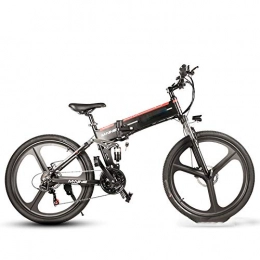 NBWE Bicicleta elctrica multifuncin 26 Pulgadas de Litio Plegable ciclomotor 48V Coche elctrico Cross Country Mountain Bike Wheel Bike