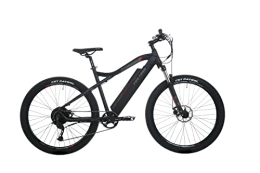 ProTour Bicicletas de montaña eléctrica ProTour 29 MTB ebike, Unisex-Adult, Black-Red