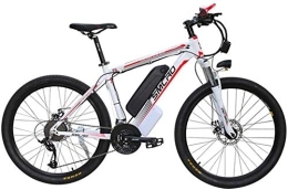 RDJM Bicicleta RDJM Bici electrica, Bicicleta eléctrica de Iones de Litio Asistida Montaña de la Bici Adulta del Viajero Aptitud 48V de Gran Capacidad de la batería de Coche, 3