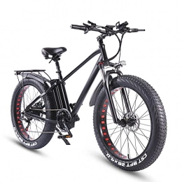 ride66 Bicicleta ride66 ks26 Bicicleta de montaña eléctrica de 750 W, 48 V, 20 Ah, batería con gran capacidad de 26 pulgadas, Fat Tire