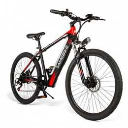 Samebike 26 Bicicleta de Montaña Eléctrica de Acero de Alto Carbono 36V 8Ah Bicicleta Eléctrica Recargable con Faro de Motor de 250 W