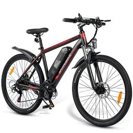 Samebike Bicicletas de montaña eléctrica SAMEBIKE MY-SY26 Bicicleta Electrica Montaña Bicicleta Eléctrica 26“ Bicicleta Electrica Adulto Shimano 3 * 7S con Batería 36V 10Ah