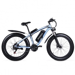 SONGZO Bicicleta SONGZO Bicicleta eléctrica 26 Pulgadas Bicicleta de montaña eléctrica para Adultos de con batería de Litio extraíble de 48V 17AH y Frenos de Disco hidráulicos duales