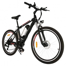 Speedrid Bicicleta Speedrid Bicicleta Elctrica Ebike Mountain Bike, Bicicleta Elctrica de 26" con batera de Litio de 36V 8Ah y Shimano de 21 velocidades