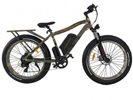 STALKER MAD BIKE Bicicleta Staker Mad Bike® TRANSHUMANCE – Portaequipajes eléctrico de viaje – 750 W 48 V 13 Ah 70 km 90 Nm