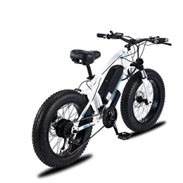 TABKER Bicicleta para hombres y mujeres, bicicleta de montaña de velocidad, vehículo eléctrico de acero de alto carbono, alta potencia,