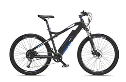 Telefunken Bicicleta TELEFUNKEN Bicicleta eléctrica de montaña eléctrica de aluminio, 9 marchas Shimano – Pedelec MTB, motor de rueda trasera de 250 W, frenos de disco, ascendente M920