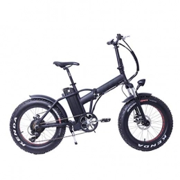 XWZG Bicicletas de montaña eléctrica XWZG Bicicleta eléctrica de montaña Plegable, batería de ión Litio extraíble, Frenos de Disco, Pantalla LCD, 30KM / H, Campo de prácticas 20-55KM, 6 velocidades 20 Pulgadas