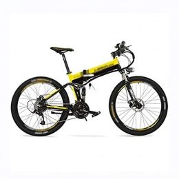 AA-folding electric bicycle Bicicletas de montaña eléctrica ZDDOZXC XT750 36V 12.8Ah Batera de litio oculta, Bicicleta elctrica con asistencia de pedal plegable de 26 ", Velocidad 25 ~ 35 km / h, Bicicleta de montaña, Horquilla de suspensin, Pedelec.