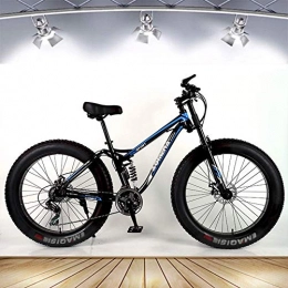 ATRNA Bicicleta Bicicletas de Montaña 26 Pulgadas, Doble Suspensión para Adultos, Cuadro de Acero con Alto Contenido de Carbono Freno de Disco Mecánico